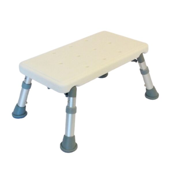 Bed step single height adjustable