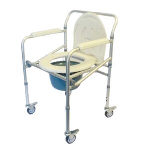 Winfar Mobility | Folding Commode with wheels