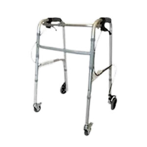 South Africa Folding walker with wheels & hand brakes | Winfar Mobility
