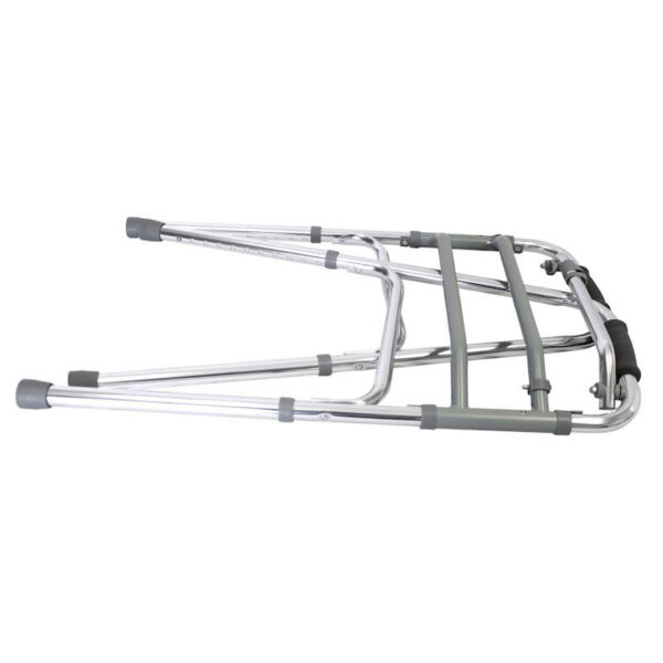 Folding walker reciprocal folded