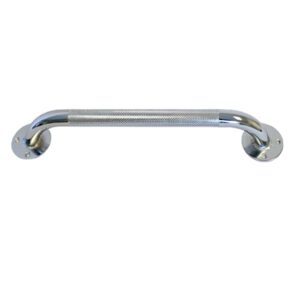 Winfar Mobility Grab rail Knurled, Chrome 16” (40cm)