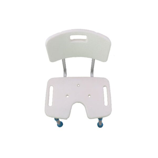 Shower Bench Adjustable U-Shape with hand grips