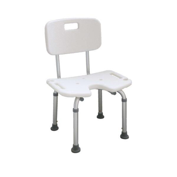 Shower Bench U-Shape removeable back