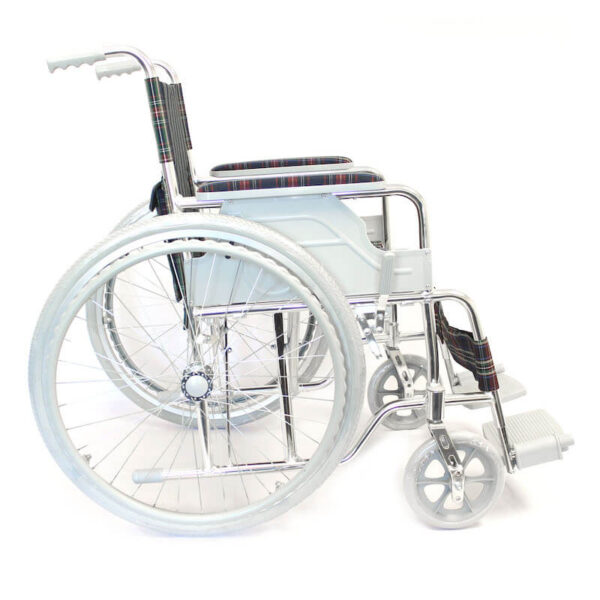 WINFAR Economic Wheelchair side view