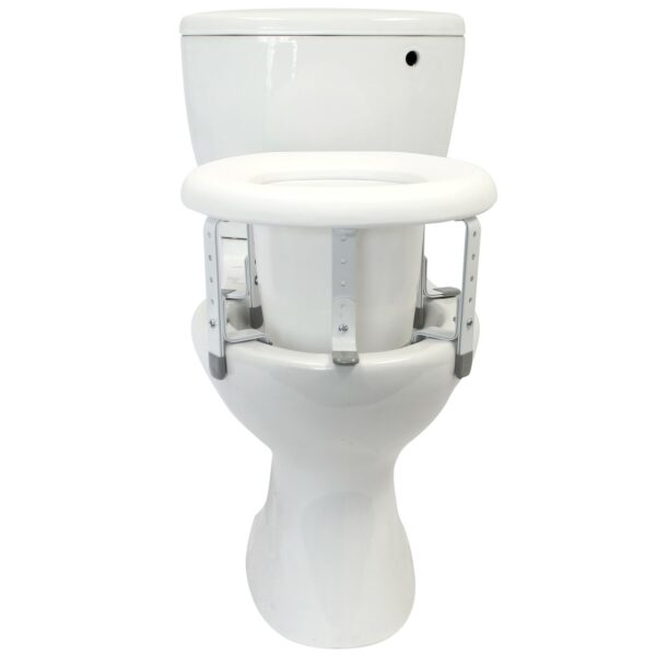 Raised Toilet Seat Front View | Winfar Home Care Aids