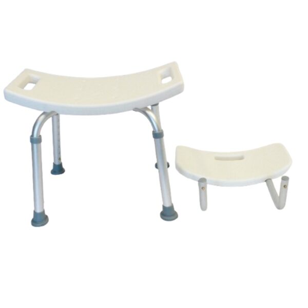 WINFAR Shower chair-bench with removeable back