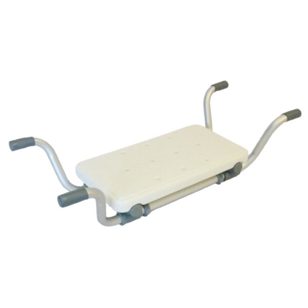 Adjustable Bath seat with drainage holes