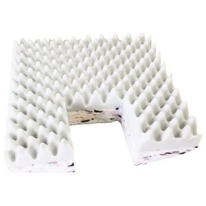 egg box cushion with coccyx cut