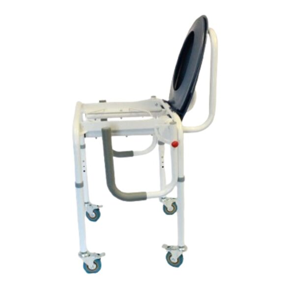 WINFAR Commode drop arms with wheels