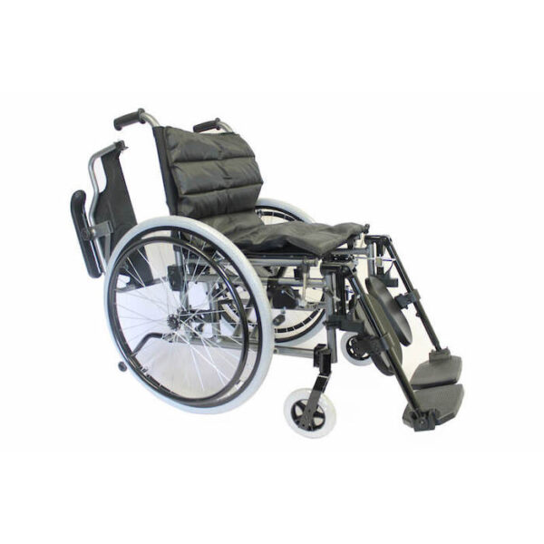 wheelchair with elevating adjustable footrests - Winfar Wheelchairs