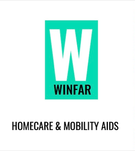 WINFAR LOGO | Winfar Wheelchairs, Mobility Products & Home Care Aids