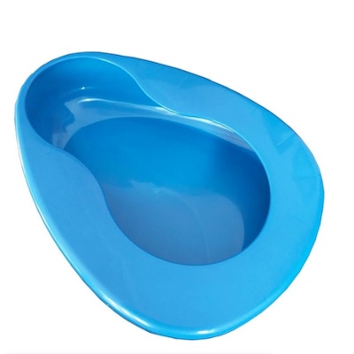 Bed Pan Adult Blue Plastic 1 WINFAR blue adult pan