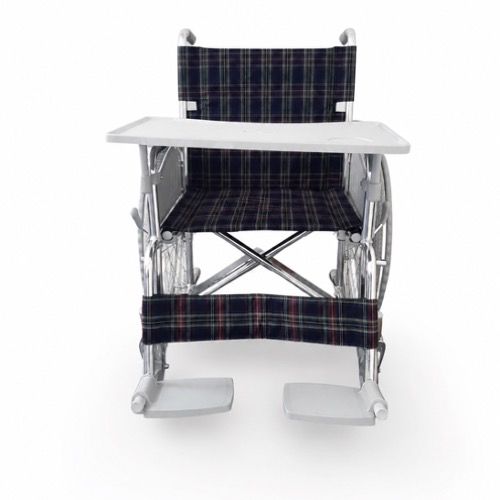 Clamp-On Wheelchair Tray 2 WINFAR Grey Clamp-on Wheelchair Table