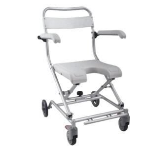 Daily Living 10 WINFAR Shower Chair U-Shape Foldable with wheels